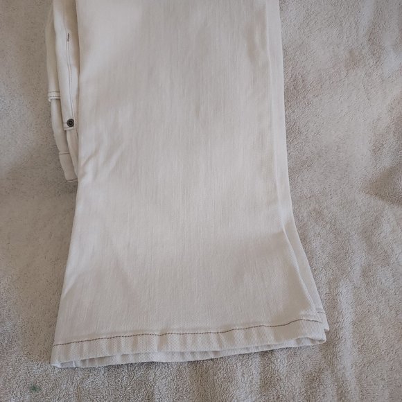 White stretch jeans by J Jill size 10 - Picture 3 of 3